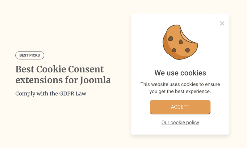 Best Cookie Consent Banner Extensions for Joomla