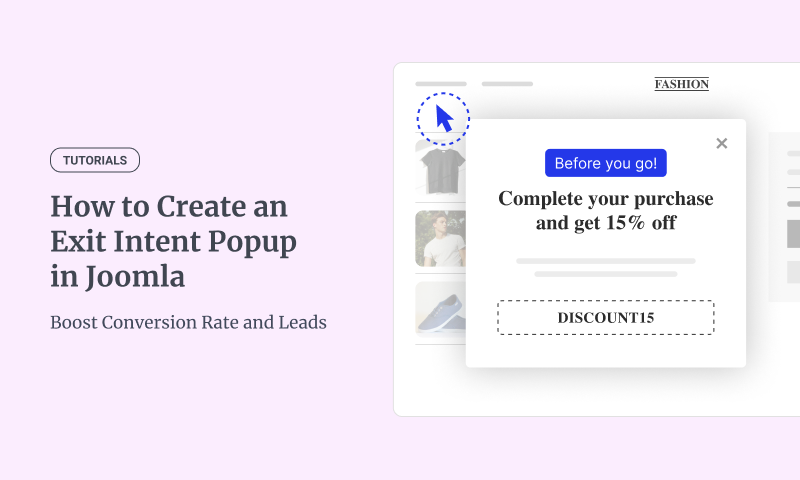 How to Create an Exit Intent Popup in Joomla